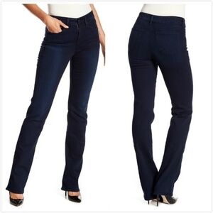 NYDJ Marilyn‎ Straight Leg Jeans Dark Enzyme